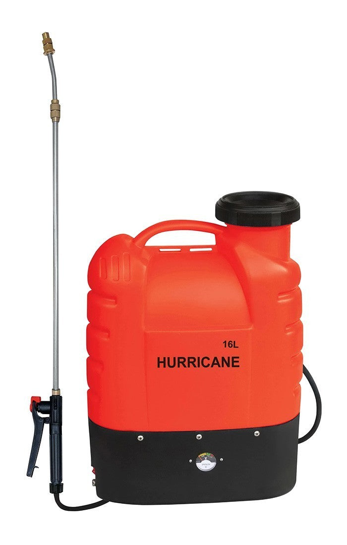 Pompa a Batteria 16 Lt Hurricane Pompa a Spalla Pompa Irrorazione Irrigazione 12 Volt