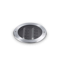 Tecnico Moderno Taurus Alluminio Cromo Led 13,5W 3000K Luce Calda