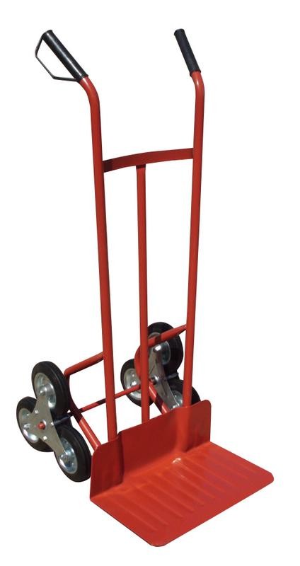 CARRELLO PORTACASSE A 3 RUOTE PER SALIRE LE SCALE, PORTATA KG.200