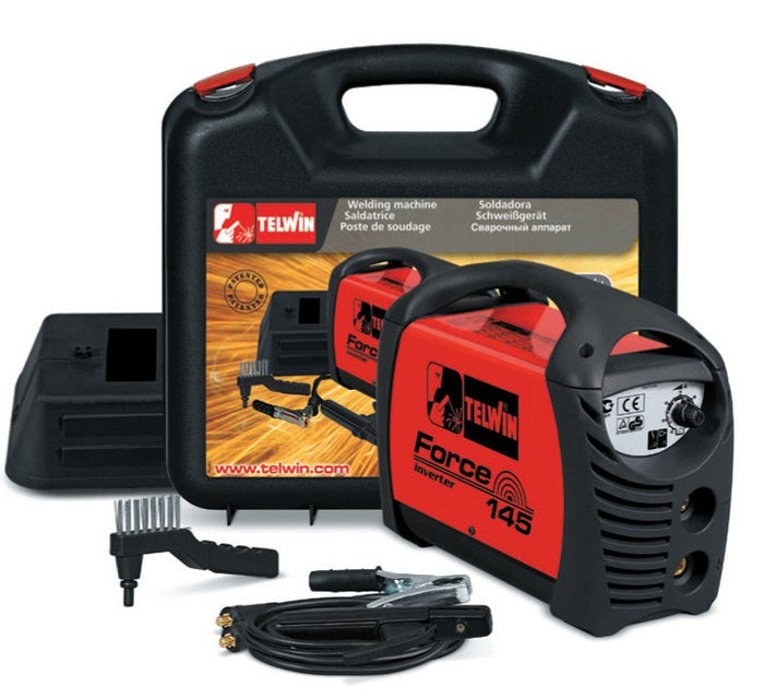 KIT SALDATURA SALDATRICE Inverter TELWIN FORCE 165 CON VALIGETTA 230V