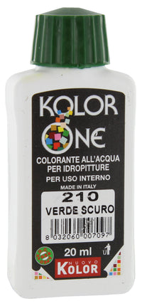 COLORANTE KOLOR ONE ML.20 N.210 VERDE SCURO  PZ 12,0