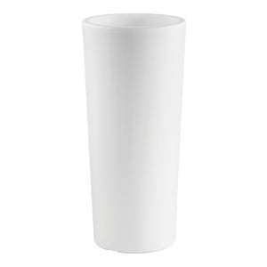 VASO FIORIERA TONDO IN PLS ALTO 65 CM VARI COLORI cache-pot "CLOU" diam. 30 Color: BIANCO