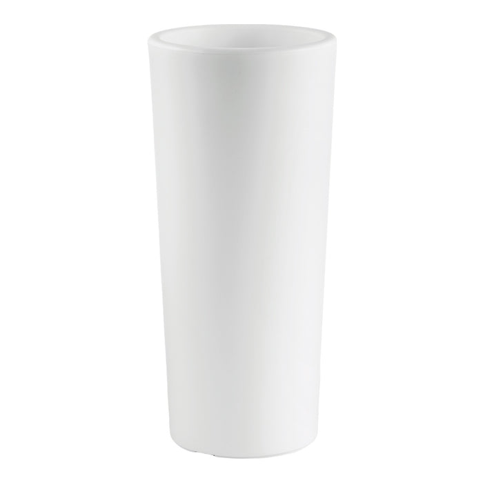 VASO FIORIERA TONDO IN PLS ALTO 65 CM VARI COLORI cache-pot "CLOU" diam. 30 Color: BIANCO