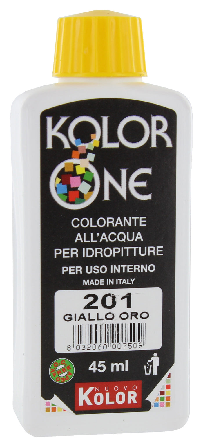 COLORANTE KOLOR ONE ML.45 N.201 GIALLO ORO  PZ 12,0