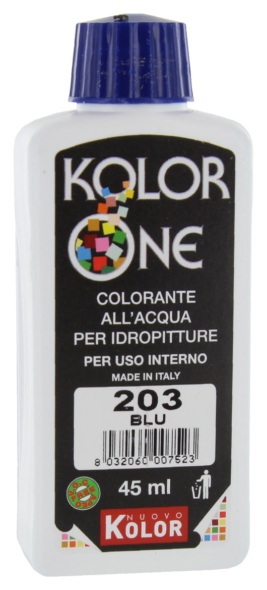 COLORANTE KOLOR ONE ML.45 N.203 BLU  PZ 12,0