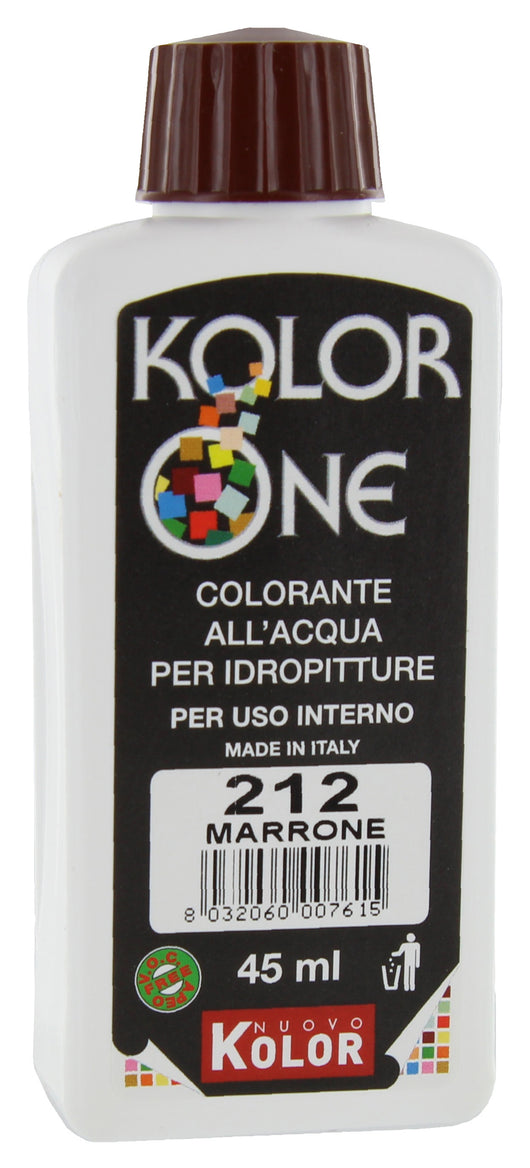 COLORANTE KOLOR ONE ML.45 N.212 MARRONE  PZ 12,0