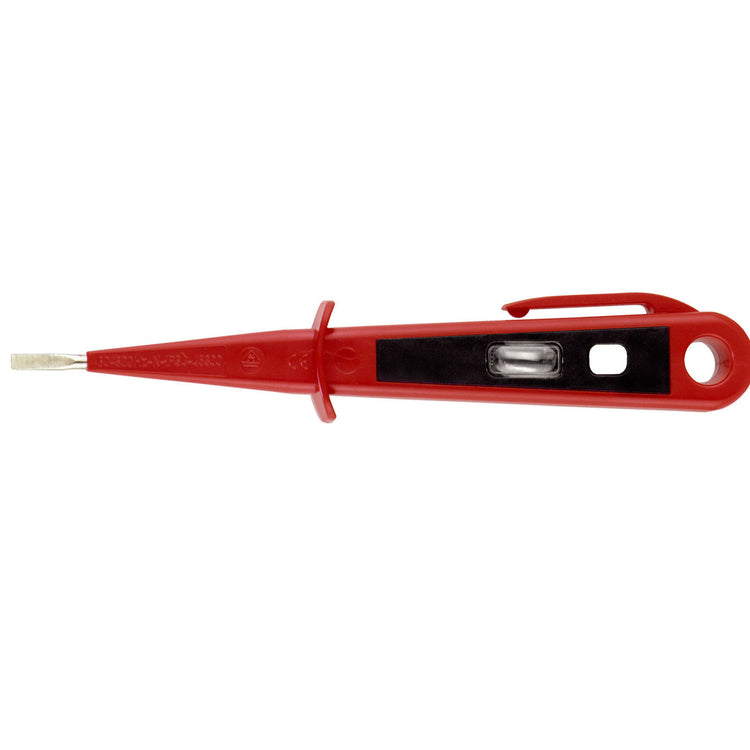 Tester Elettrico Penna Cacciavite con Clip Voltaggi fino 250 Volt 150 o 190 mm Formato: 150 mm