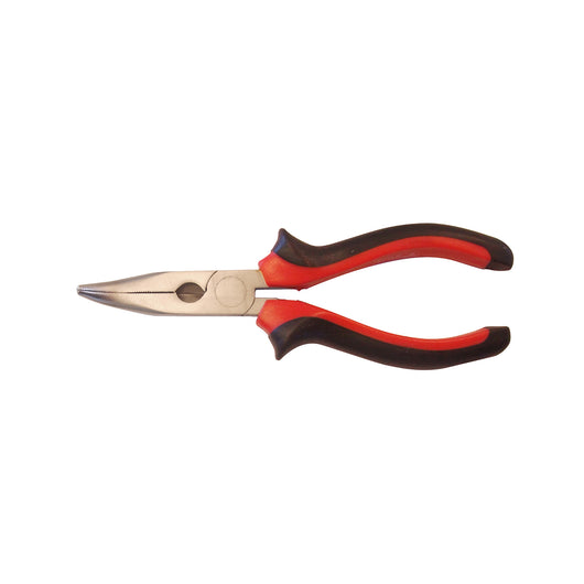 Pinza Becchi Semitondi Curvi 160 200 mm Acciaio Impugnatura Ergonomica Masidef Formato: 160 mm