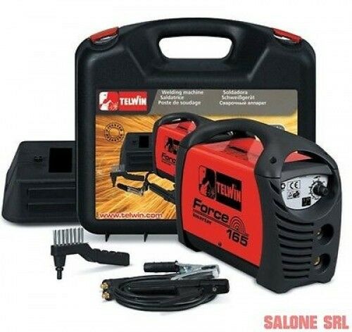 KIT SALDATURA SALDATRICE Inverter TELWIN FORCE 165 CON VALIGETTA 230V