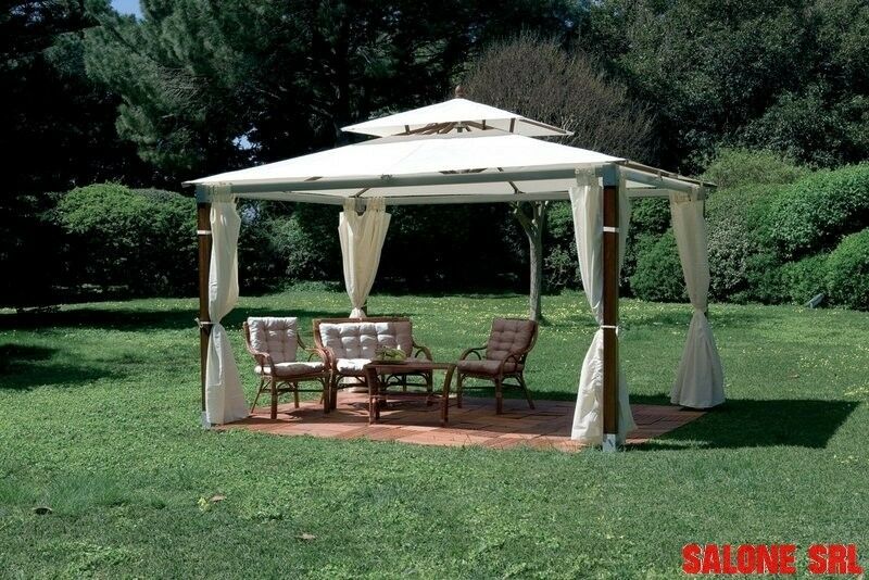 RICAMBIO PALO MM.93X93 PER GAZEBO TOP ALU IN LEGNO INDONESIANO