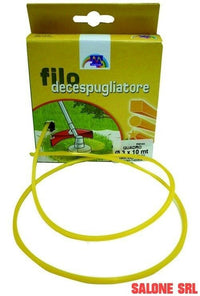 FILO NYLON TONDO MM.2,4 DA 15 MT. PER DECESPUGLIATORE