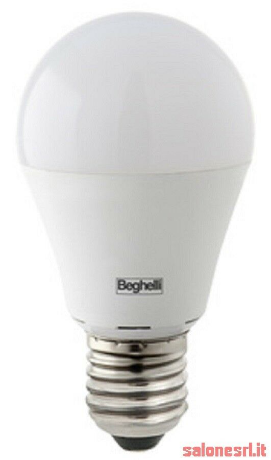 LAMPADA 10PZ BEGHELLI LED 56810 GOCCIA E27 W13 FREDDA 4000K LAMPADINA