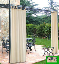 TENDA A BRETELLA PER GAZEBO 160x270H COLORE ECRU' PZ.02