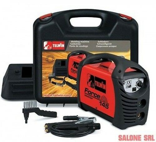 KIT SALDATURA SALDATRICE Inverter TELWIN FORCE 145 CON VALIGETTA 230V