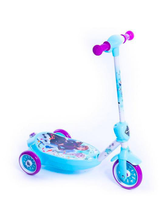 Monopattino Elettrico 3 Ruote per Bambini Sparabolle con Licenza Disney Frozen