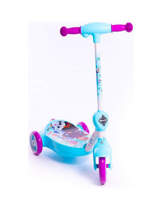 Monopattino Elettrico 3 Ruote per Bambini Sparabolle con Licenza Disney Frozen