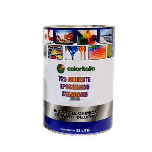 Diluente Epossidico 725 Standard Per Fondi E Smalti Epossidici Bicomponenti Da 1 Lt - Coloritalia