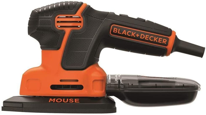 Levigatrice Mouse Delta 120 W Black Decker KA2000-QS Piccola Mutliuso Leggera