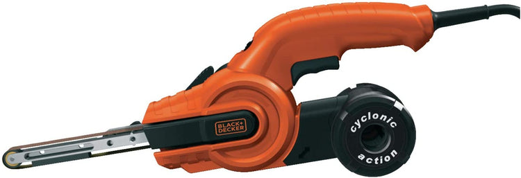 Lima Elettrica Levigatrice a Nastro Stretta Smerigliatrice Ruggine Black Decker