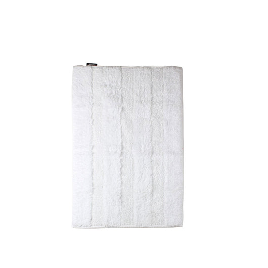 Tappeto bagno 50x70 cm Koh-I-Noor Reverso Plus cotone pettinato bianco