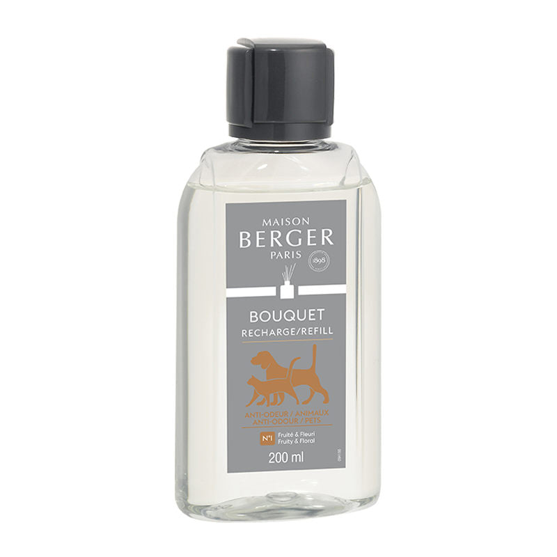 Maison Berger Ricarica Bouquet Anti Odori Animali Profumatore Ambiente 200 ml