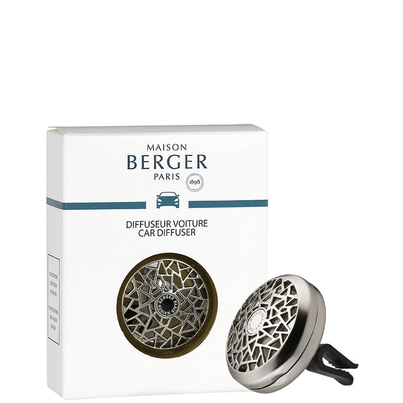 Diffusore per Auto a Clip Graphic Nickel Profumatore Macchina Maison Berger