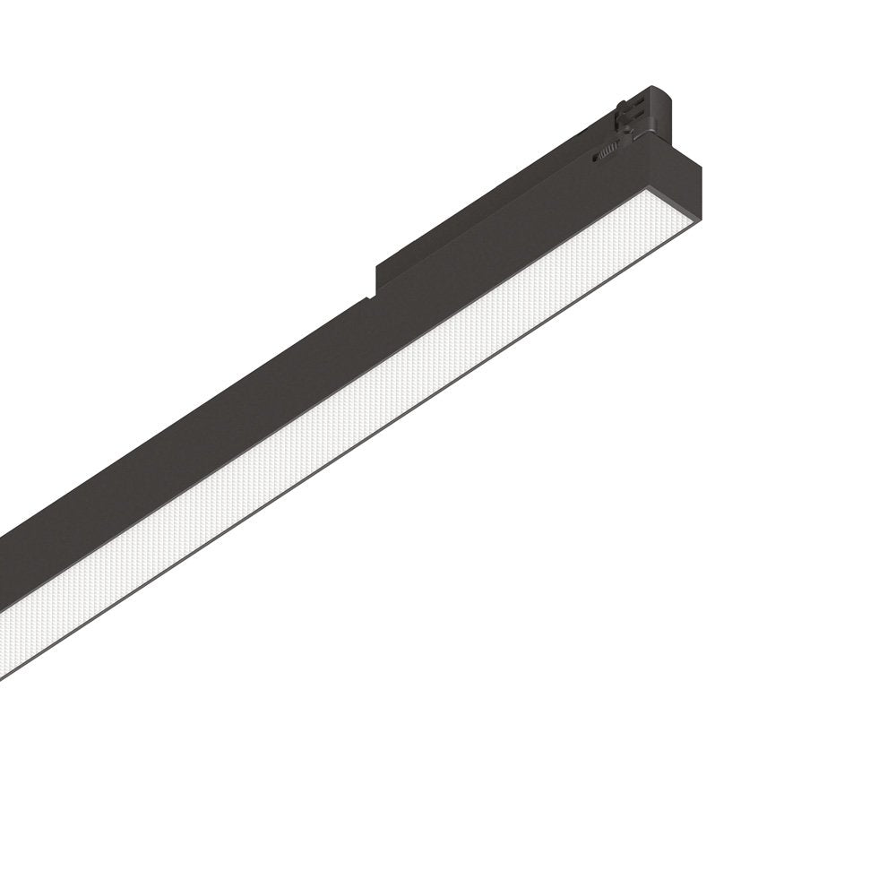 Proiettore Lineare Display Metallo Nero Led 40W 3000K Luce Calda