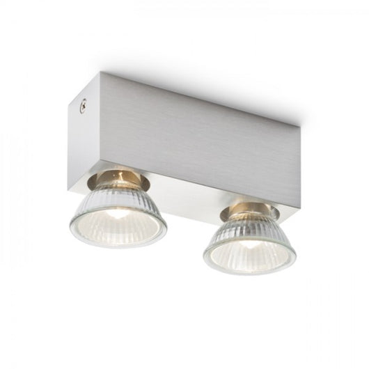 Lampada Faretto MARVEL II alluminio 230V GU10 2x50W