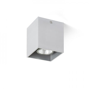 Faretto AGATE I da soffitto alluminio pettinato 230V GU10 35W