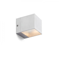 Lampada faretto ESSEX da parete alluminio pettinato 230V G9 33W