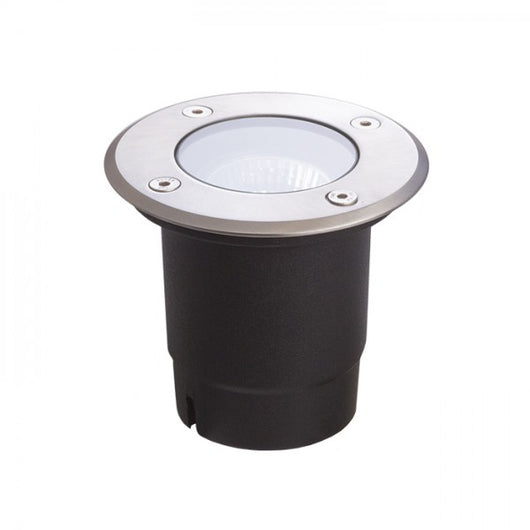 Lampada Faretto da incasso a terra ORBU R acciaio inossidabile 230V GU10 35W IP67