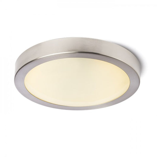 Plafoniera BARRY da soffitto nichel opaco 230V 2GX13 22W IP44