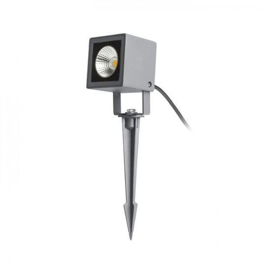 Lampada proiettore BORA con picchetto grigio antracite  230V LED 6W 50° IP54  3000K