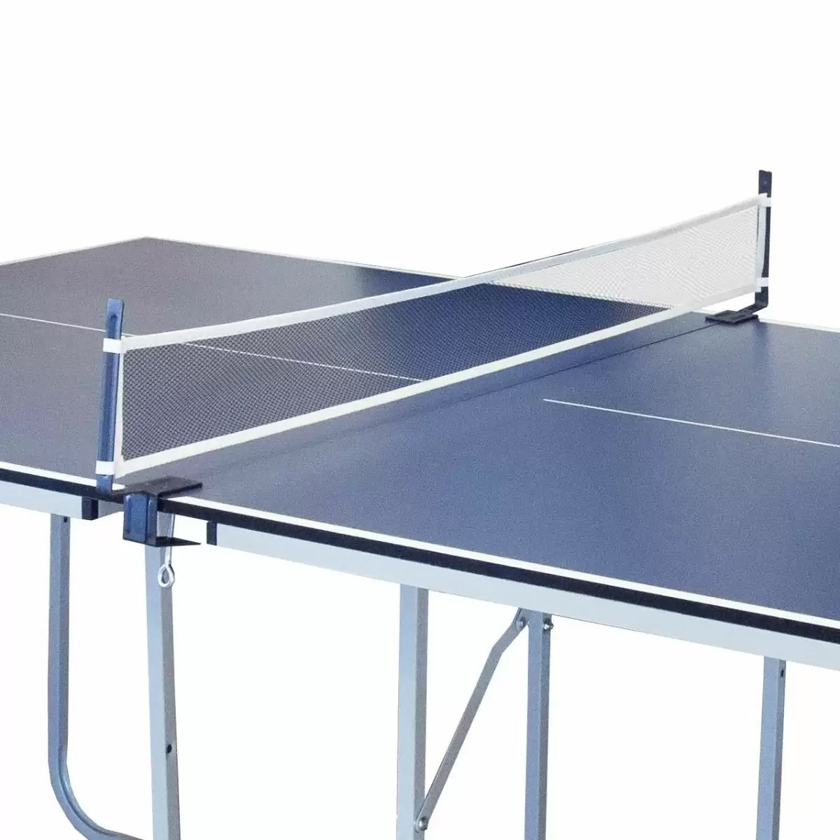 Tavolo da Ping Pong Pieghevole 76,5x102,5x181 cm con Kit Racchette e Palline