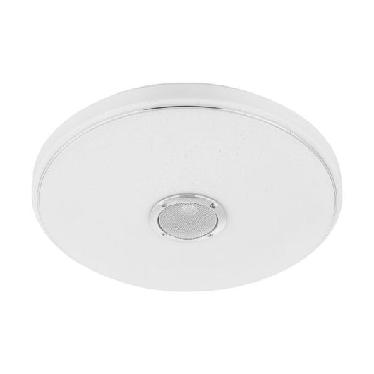 Plafoniera Led a Lampada Soffitto Milazzo Eglo Cristallo Musica Casse BlueTooth