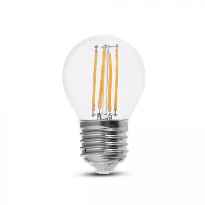 Bulbo LED - Filamento 6W E27 G45 Copertura Clear 4000K