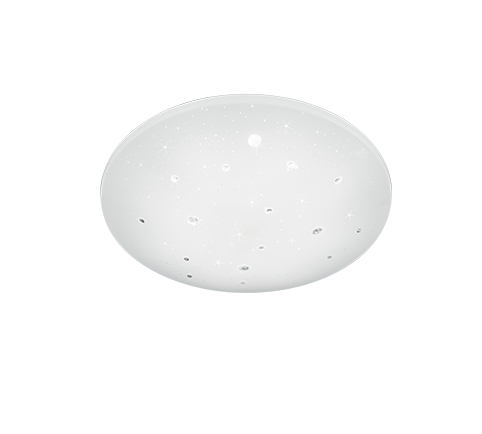 Plafoniera Led Soffitto effetto Cielo Stellato Moderna Dimmer 50cm Achat GD Trio