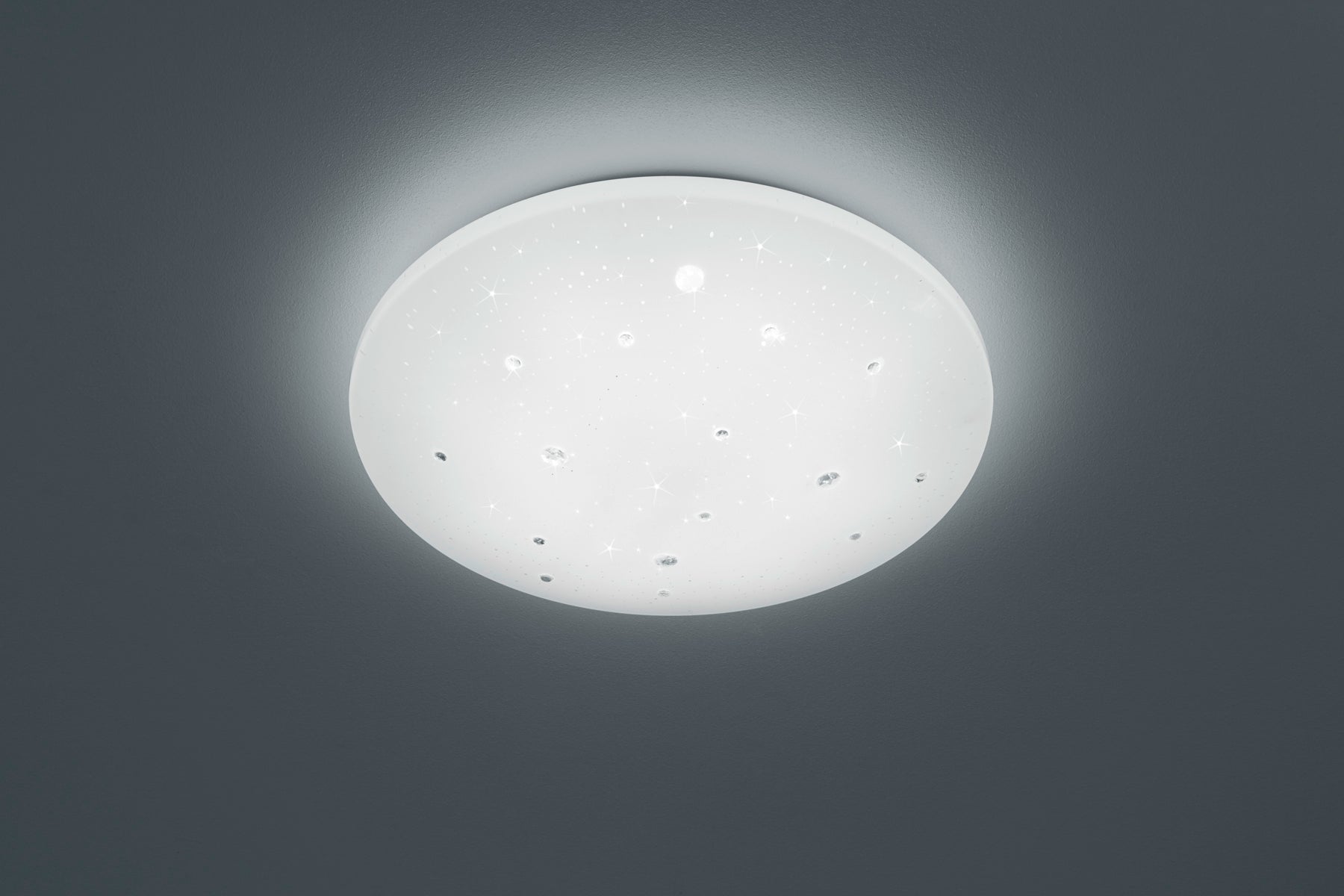 Plafoniera Led Soffitto effetto Cielo Stellato Moderna Dimmer 50cm Achat GD Trio