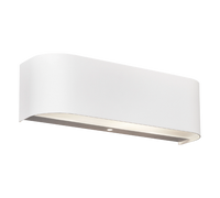 Applique Interno Lampada Parete Led Fascia Doppia Luce Bianca Adriano GD Trio