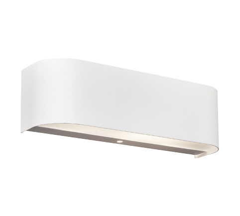 Applique Interno Lampada Parete Led Fascia Doppia Luce Bianca Adriano GD Trio