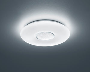 Plafoniera Led effetto Cristallo con Telecomando Lampada Interno Akina GD Trio