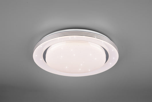 Plafoniera Led Soffitto Grande Telecomando Cielo Stellato Stelle Atria GD Trio