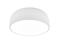 Plafoniera Led Soffitto Tonda Moderna 4 Luci E27 Bianca Baron GD Trio