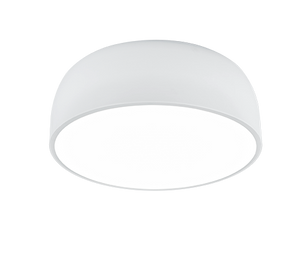 Plafoniera Led Soffitto Tonda Moderna 4 Luci E27 Bianca Baron GD Trio