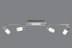 Faretti Barra 4 Spots Led Interno 4 W Interno Moderni Clapton GD Trio