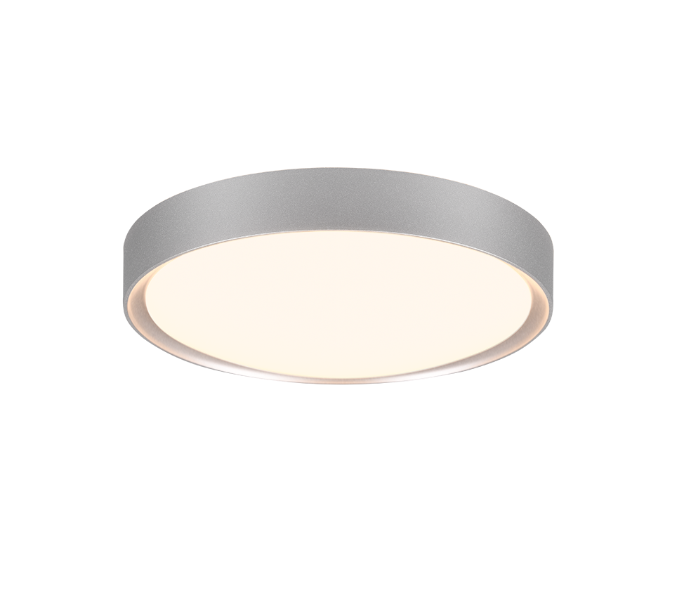 Plafoniera Led Bagno Soffitto 18W 33 cm Alluminio Clarimo GD Trio