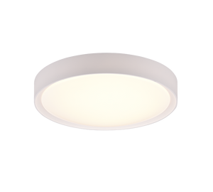 Plafoniera Led Bagno Soffitto 18W 33 cm Bianco Clarimo GD Trio