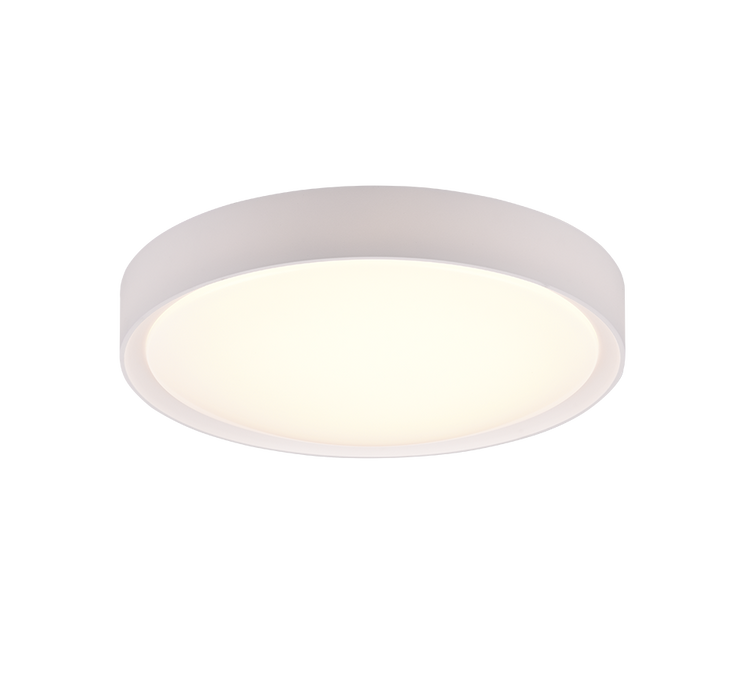 Plafoniera Led Bagno Soffitto 18W 33 cm Bianco Clarimo GD Trio