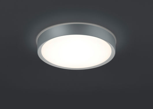 Plafoniera Led Bagno Soffitto 18W 33 cm Alluminio Clarimo GD Trio