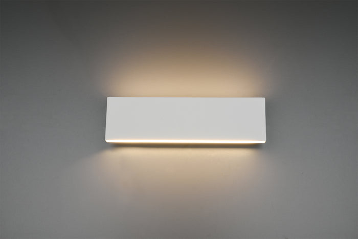 Applique Led Parete Interno Bi-Emissione Luce Bianca 28 cm Concha GD Trio